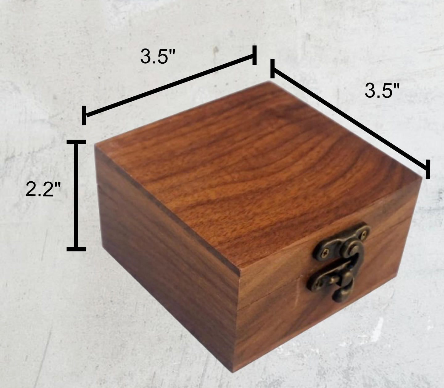 Personalized Walnut Keepsake Box – Custom Engraved Jewelry, Watch & Gift Box