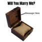 Personalized Walnut Keepsake Box – Custom Engraved Jewelry, Watch & Gift Box