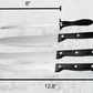 Custom Engraved 15-Piece High Carbon Stainless Steel Knife Set with Wooden Block