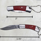 Classic mini folding pocket knife keychain