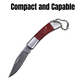 Classic mini folding pocket knife keychain