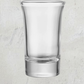 Personalized Glass Shot Glass - Custom Text/Logo Engraving - image showing the 2 fluid ounce capacity